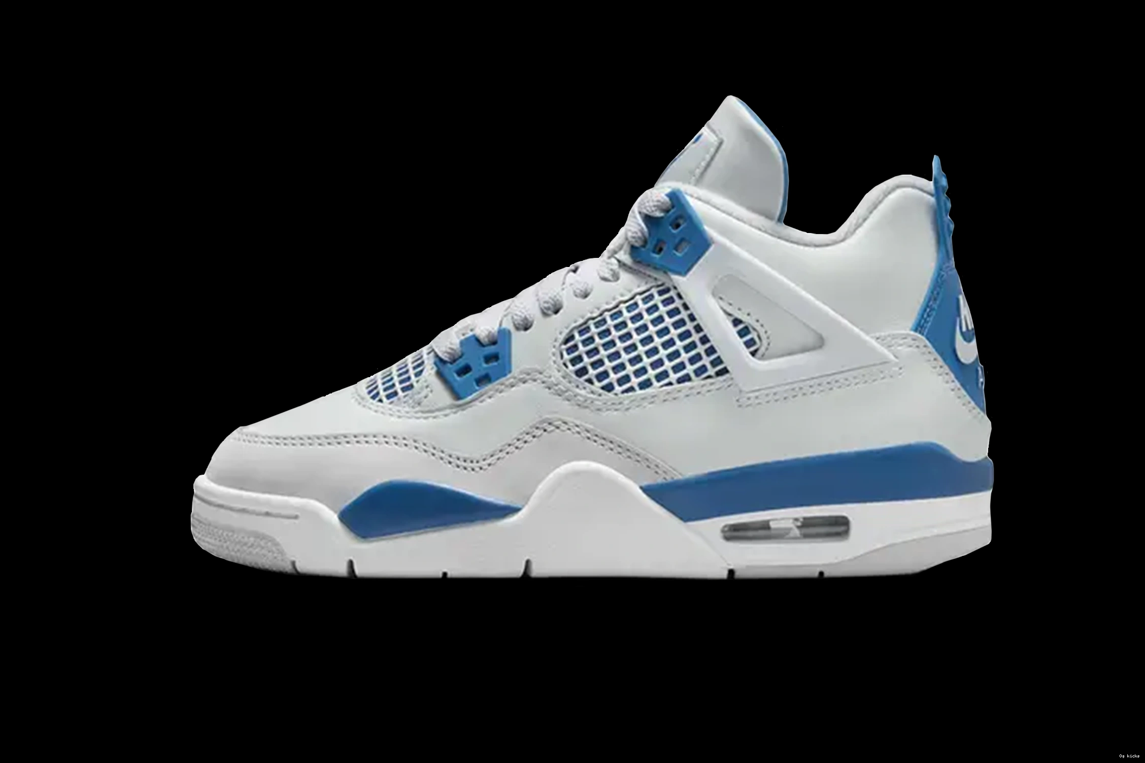 4 Retro Blue Military Jordan GS 2024 0816